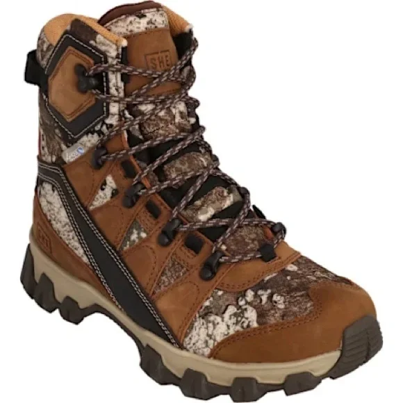 SHE Outdoor Waypoint Waterproof Hunting Boots Women’s 10 Camo NWT - Picture 13 of 14
